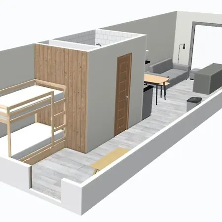 公寓 Cosy Arc 2000 Les Arcs (Savoie)